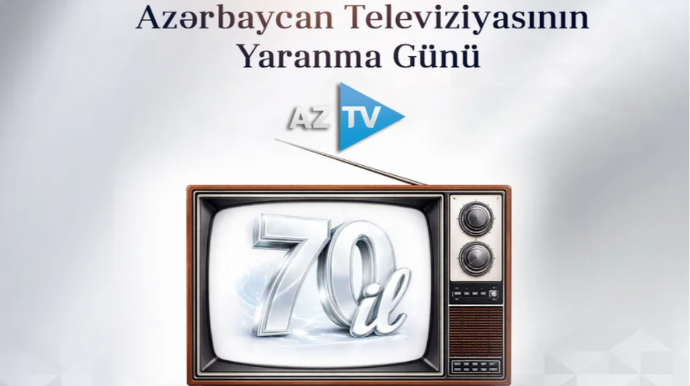 Azərbaycan Televiziyasının fəaliyyətə başlamasından 70 il ötür 