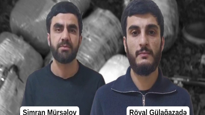 İran vətəndaşı tərəfindən narkokuryerliyə cəlb edilən 2 nəfər tutuldu - VİDEO