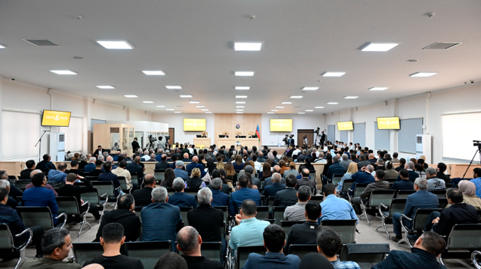 Vardanyanın məhkəməsində onlarla zərərçəkmiş ifadə verdi - FOTOLAR 