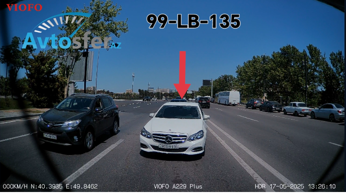 Məsafəni qısaltmaq istəyən sürücü səhv yola əl atdı - VİDEO