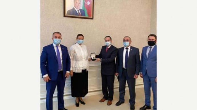 Pakistanın ölkəmizdəki səfiri Milli Məclisdə olub