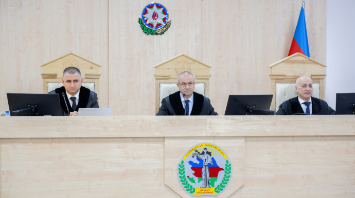 Vardanyanın məhkəməsi sənədlərin tədqiqi ilə davam etdirilib - FOTOLAR