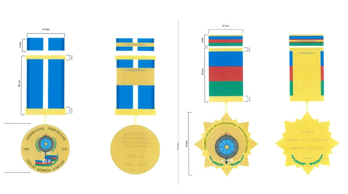 Dövlət Gömrük Komitəsinin yeni medallarının kimlərə veriləcəyi məlum olub