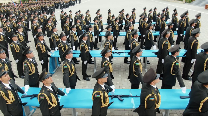 DİN-in Hərbi İnstitutunda kursantların andiçmə mərasimi keçirildi - FOTO - VİDEO