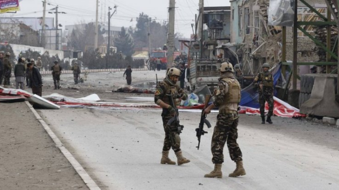 "Taliban"a məxsus avtomobil partladıldı