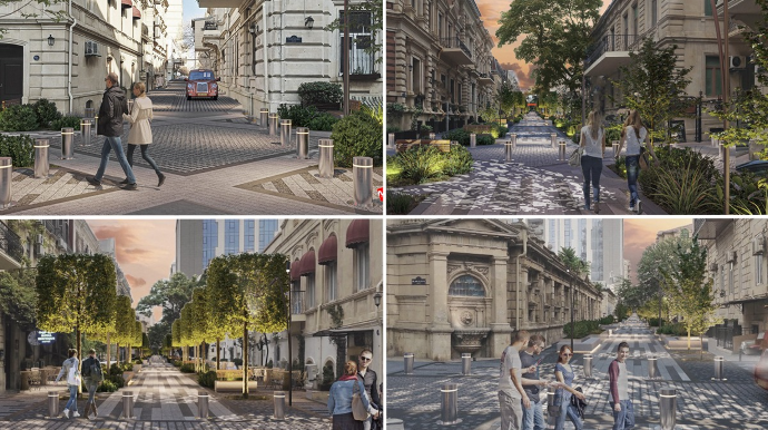 Bakının mərkəzində bu bu ərazilər piyadalaşdırılacaq – EKSPERT - FOTO 