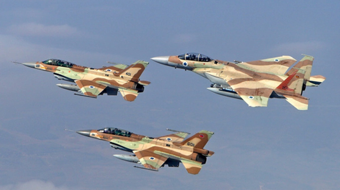 İsrail qırıcıları Türkiyənin hava məkanını pozdu 