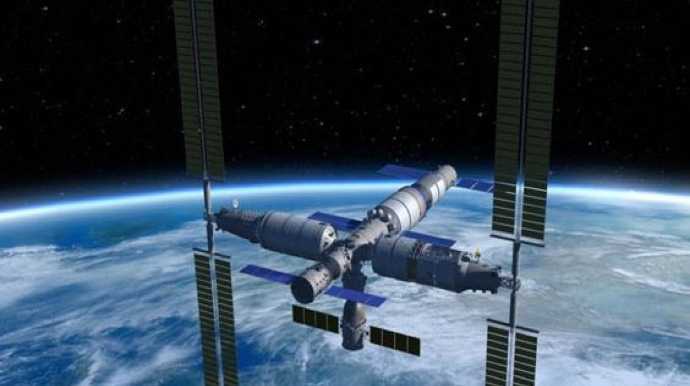 Китай завершил сборку космической станции на орбите