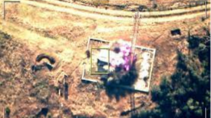 Ermənilərə məxsus hərbi radiotexniki qovşağın zərərsizləşdirməsi anı  - VİDEO