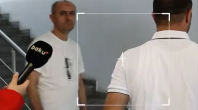Kameranı görüb qaçdılar: Tibb mərkəzində nə baş verir? - VİDEO