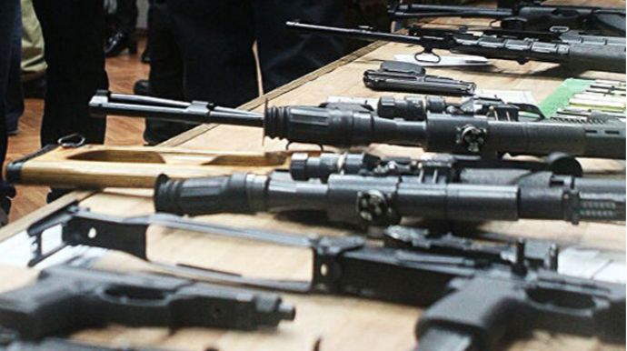 Polis xeyli silah-sursat aşkarladı