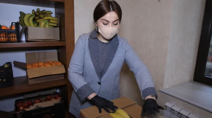 Ruhi Əliyeva: “Sizə sevgimi göndərirəm” – İş xanımından Şəhid və Qazi ailələrinə bayram sovqatı - VİDEO 