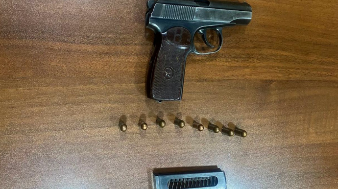 Binədə “Makarov”la gəzən şəxs saxlanılıb   - FOTO - VİDEO