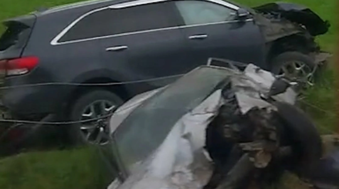 Bərdə-Tərtər yolunda ağır qəza - VİDEO