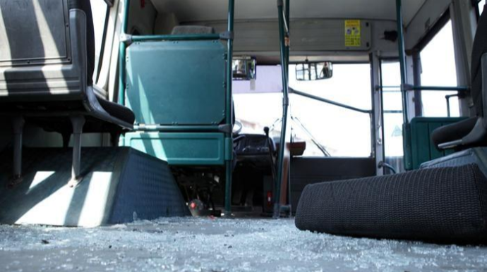 В Баку столкнулись два пассажирских автобуса