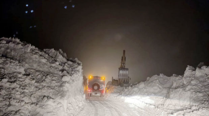 Ordumuzun təminat yolları qardan təmizlənir - FOTO - VİDEO