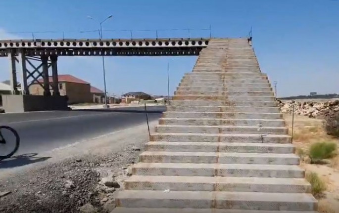 Bu keçidlərin tikintisi 2 ildir yarımçıq saxlanılıb - VİDEO