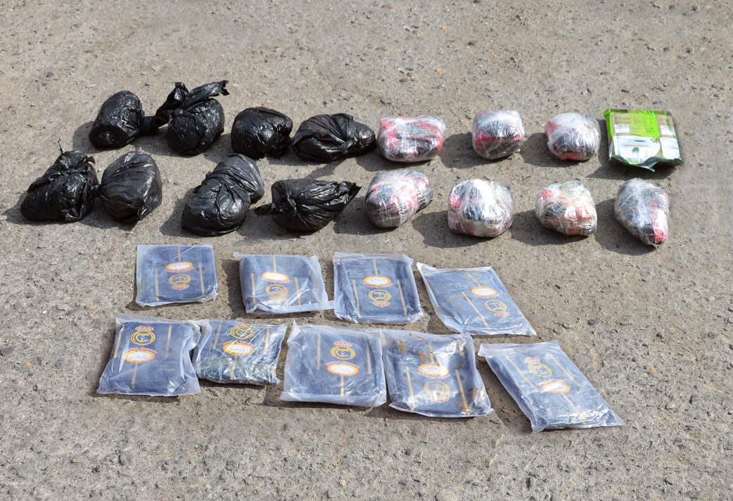 Avtomobildən külli miqdarda narkotik vasitə aşkarlanıb – FOTO + VİDEO