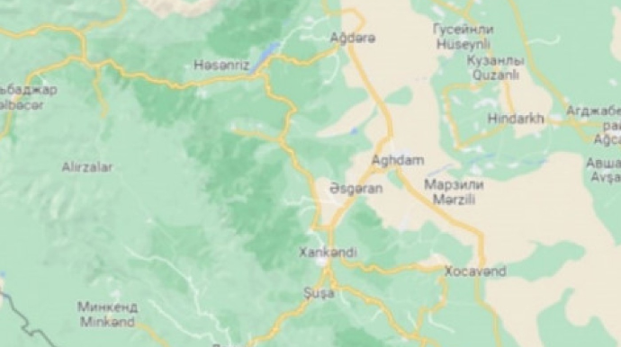 Google erməni adlarını Azərbaycan xəritəsindən sildi 