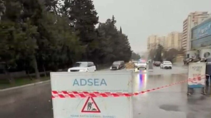 Yağışla əlaqədar ADSEA gücləndirilmiş iş rejimində çalışır - FOTOLAR