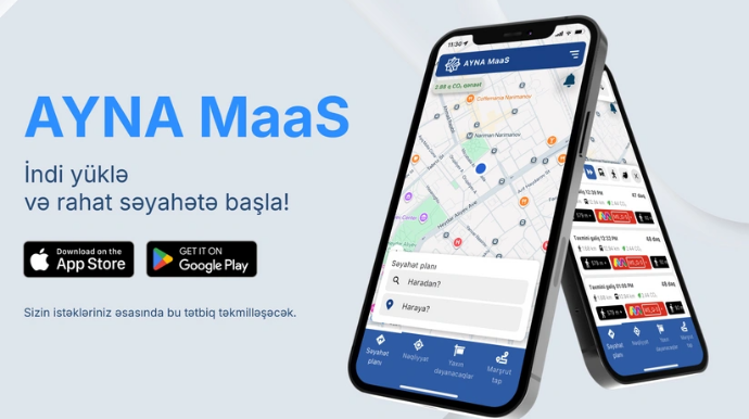 AYNA MaaS: первое в Азербайджане единое приложение для всех видов транспорта 