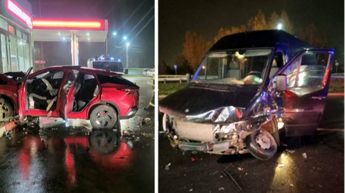 Sərt döngədə əyləc yerinə qaza basdı; qadın sürücü öldü - VİDEO 