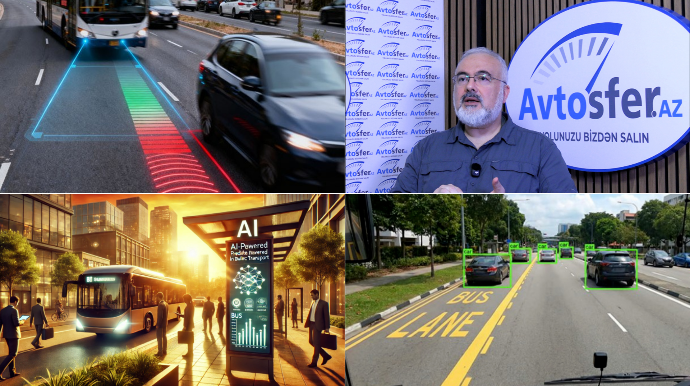 Süni intellekt Azərbaycanın nəqliyyat sisteminə tətbiq edildi – Görün nələr baş verir - VİDEO 