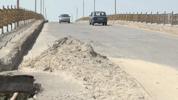 Qəzalı körpü niyə təmir edilmir? - VİDEO