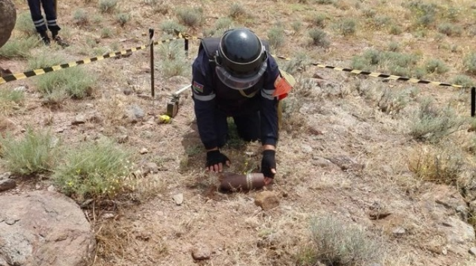 Culfada top mərmisi tapıldı - FOTO - VIDEO  