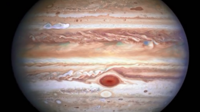 “Hubble” teleskopu Yupiterdə fırtına görüb