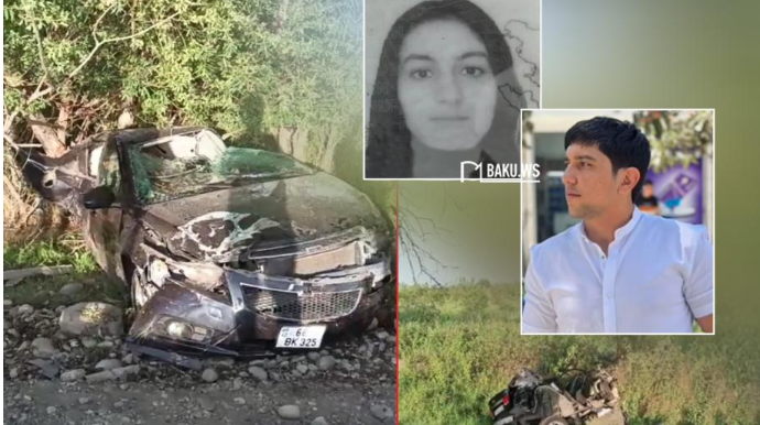 Azərbaycanda faciəvi qəza - 2 gənc öldü 