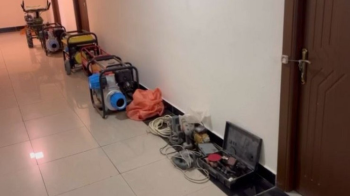 Qusarda bağlara qənim kəsilən oğru YAXALANDI   - VİDEO