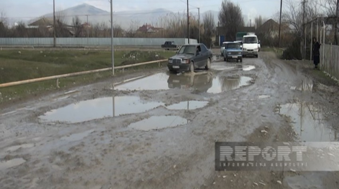 İki kəndin yol problemi: qışda palçıq, yayda toz   - FOTO