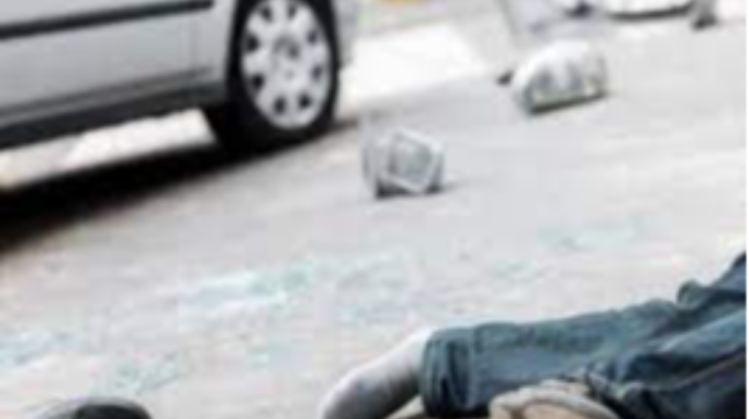 Qubada polis "Prado" ilə piyadanı vurub öldürdü