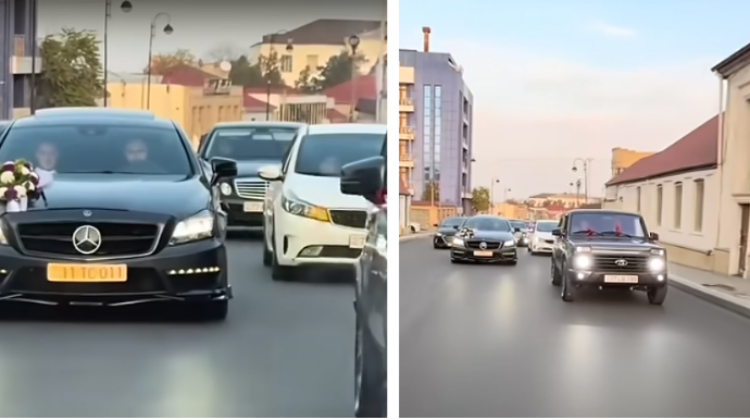 Avtoxuliqanlıq edib yola pul səpənlər saxlanıldı - İkisi həbs olundu, qalanına isə... - VİDEO 