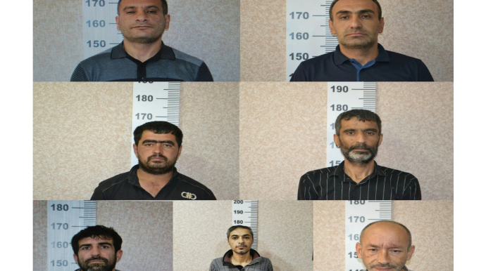 Şamaxıda oğurluq və narkotikə görə 7 nəfər tutulub   