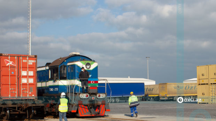Bakı-Tbilisi-Qars ilə yükdaşımalarda rekord göstərici qeydə alındı
