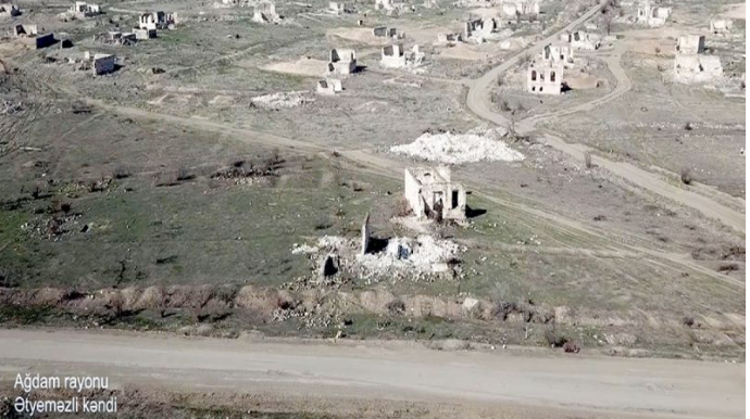 Ağdamın Ətyeməzli kəndi - VİDEO