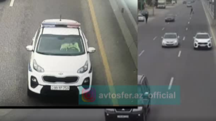 Yol polisi radara düşdü:  cəriməsi başqa sürücüyə gəldi  - FOTO - VİDEO