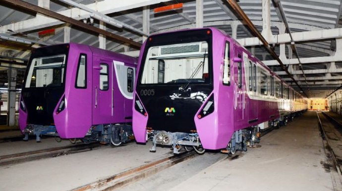 Metronun yeni qatarları bu həftə Bakıya çatdırılacaq 
