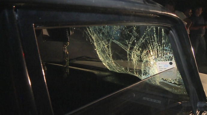 Şəkidə avtomobil piyadanı vuraraq öldürüb  - FOTO