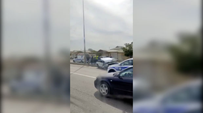 Qobustanda ağır qəza: Bir nəfər öldü - VİDEO