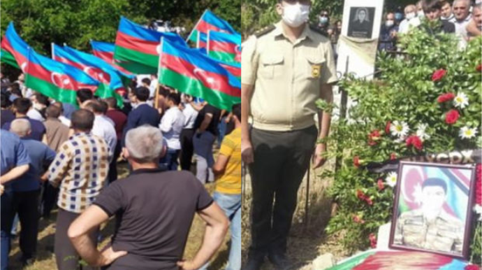 Ставший шехидом азербайджанский солдат похоронен в Исмаиллы - ВИДЕО 