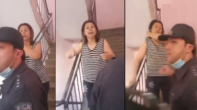 Yasamalda qadına “dovşan” deyən polis işdən çıxarıldı - FOTO + VİDEO (YENİLƏNİB)