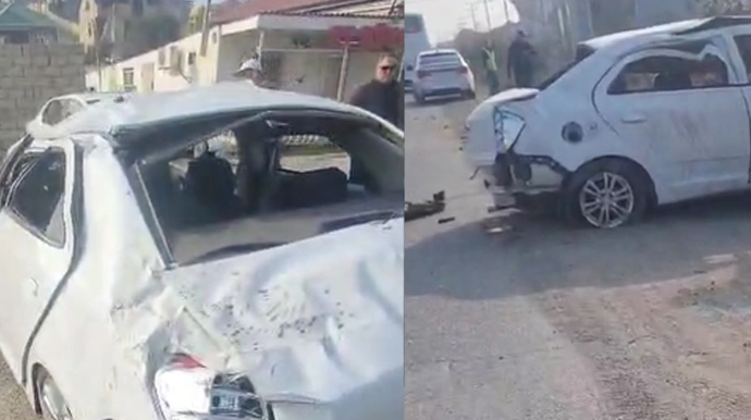 Fatmayı-Mehdiabad yolunda dəhşətli qəza: Ölən var - FOTO - VİDEO - YENİLƏNİB