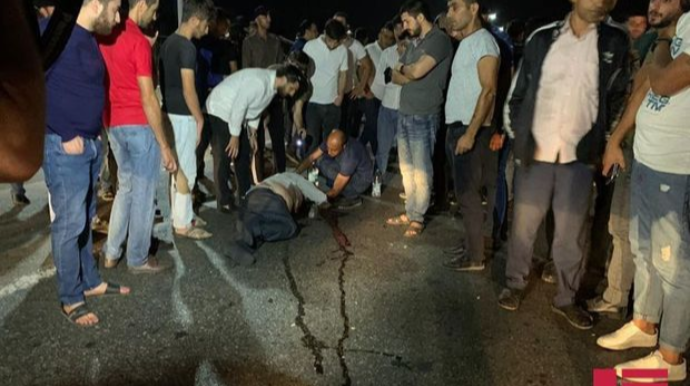 Bakı-Sumqayıt yolunda maşın piyadanı vuraraq hadisə yerindən qaçıb   - FOTO