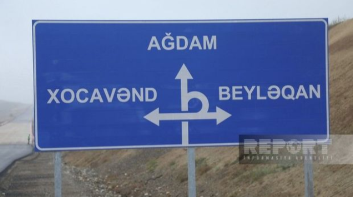 Ağdam-Füzuli avtomobil yolunun tikintisi ilə bağlı son vəziyyət AÇIQLANDI - FOTO