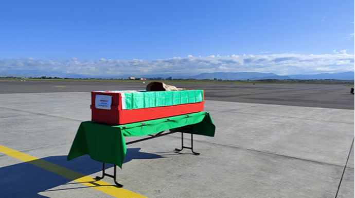 İtkin şəhidimizin nəşi Naxçıvana gətirildi - FOTO  - YENİLƏNİB