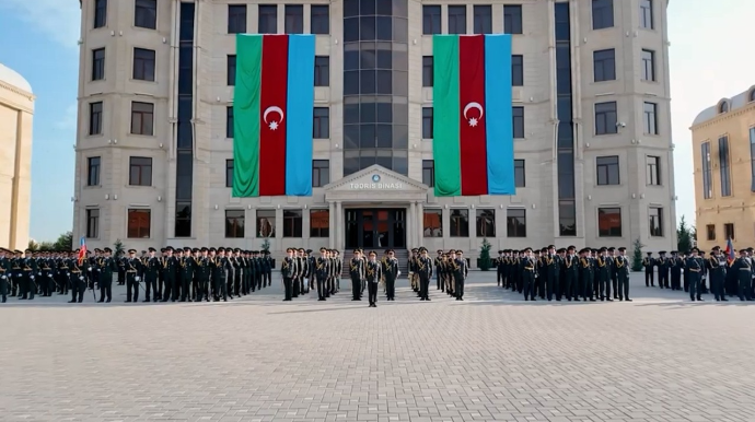 Daxili Qoşunlarının Hərbi İnstitutu kursant qəbulu elan edir - FOTOLAR  - VİDEO