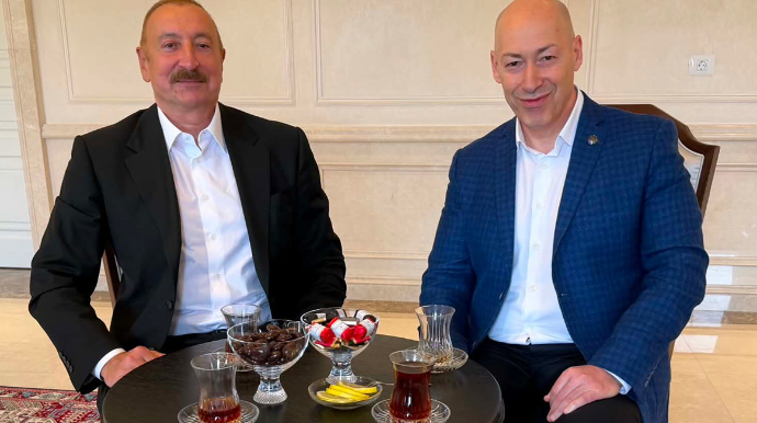 Qordon İlham Əliyevlə birgə fotosunu paylaşdı 